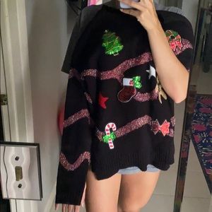 Black Christmas Sweater